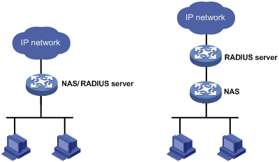 Men Som Picasso RADIUS server feature of the router