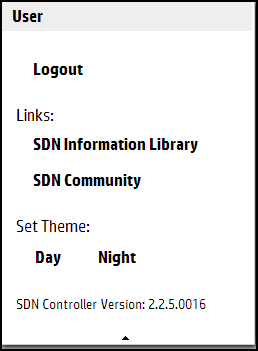 SDN user window