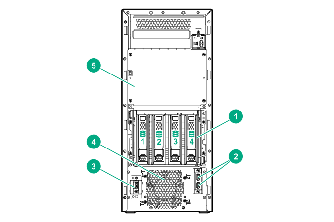 Front panel components